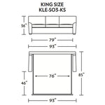 Klein King Size Sleeper Sofa