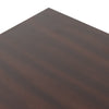 Lauren Desk Warm Brown Acacia Top Left Corner Detail VBNA-DK815
