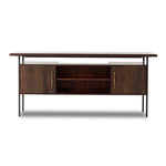 Lauren Desk Warm Brown Acacia Front View VBNA-DK815
