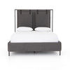 Leigh Upholstered Bed - San Remo Ash