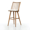 228387-005 Bar stool with Sheepskin Cushion