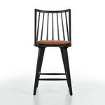 Whiskey Saddle Cushion Bar Stool