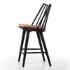 Lewis Windsor Counter Stool Whiskey Saddle