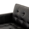 Four Hands Lexi Black Leather Sofa CDY06-679