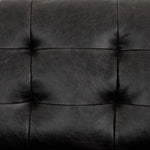 Four Hands Lexi Black Leather Sofa CDY06-679