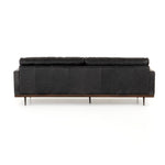 Four Hands Lexi Black Leather Sofa CDY06-679