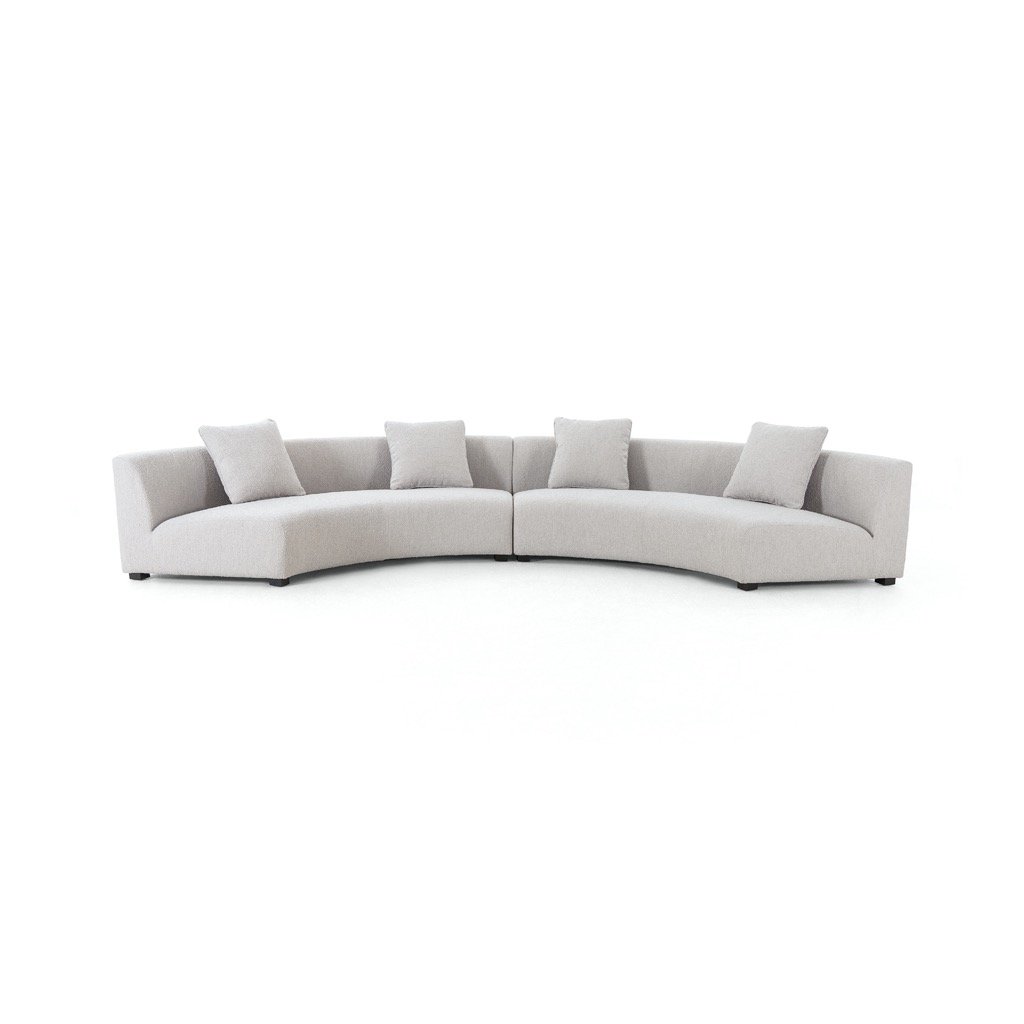 Liam Sectional Knoll Sand