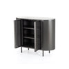 Libby Small Cabinet - Gunmetal