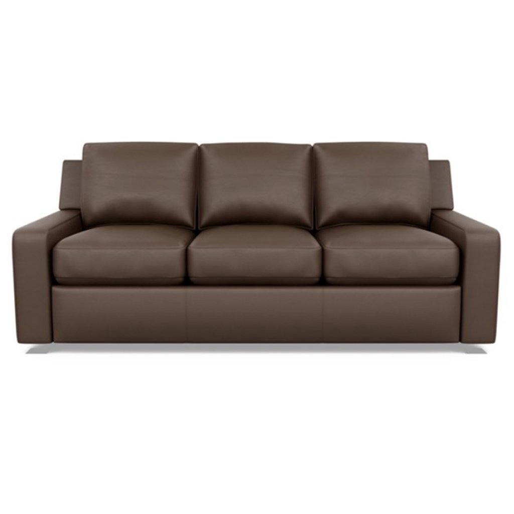 American Leather Lisben Leather Sofa in Bali Brandy