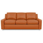 American Leather Lisben Leather Sofa in Capri Sunrise