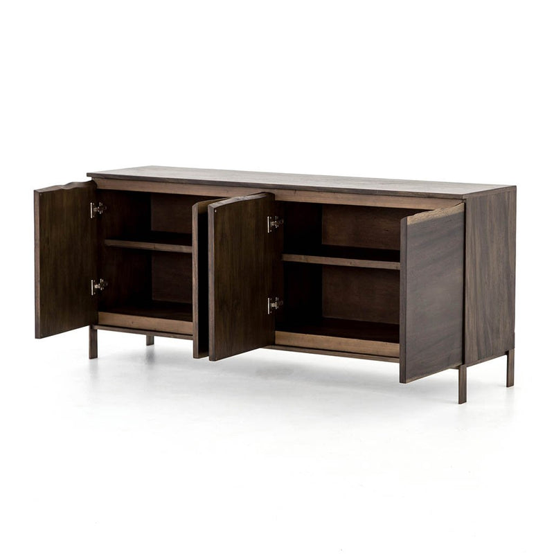 live edge modern sideboard four hands