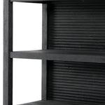 Black Rustic Bookshelf