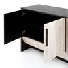 Loros Sideboard Open Cabinet Detail