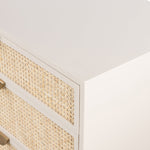 Luella 6 Drawer Dresser - Matte Alabaster