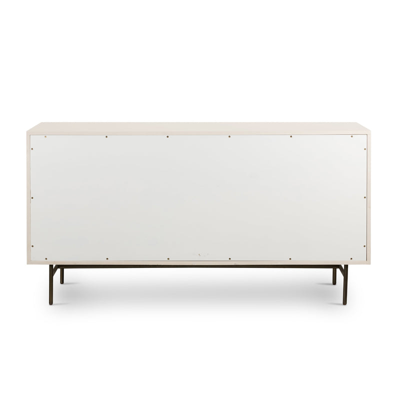 Luella 6 Drawer Dresser - Matte Alabaster