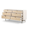 Luella 6 Drawer Dresser - Matte Alabaster