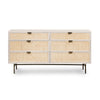 Luella 6 Drawer Dresser - Matte Alabaster