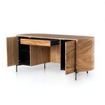 Lunas Executive Desk Open Drawers