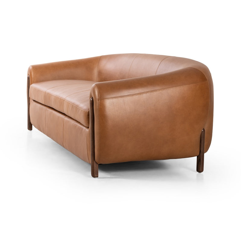 Lyla Sofa Valencia Camel Angled View 226555-010
