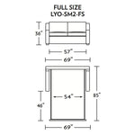 Lyons Full Size Comfort Sleeper Sofa