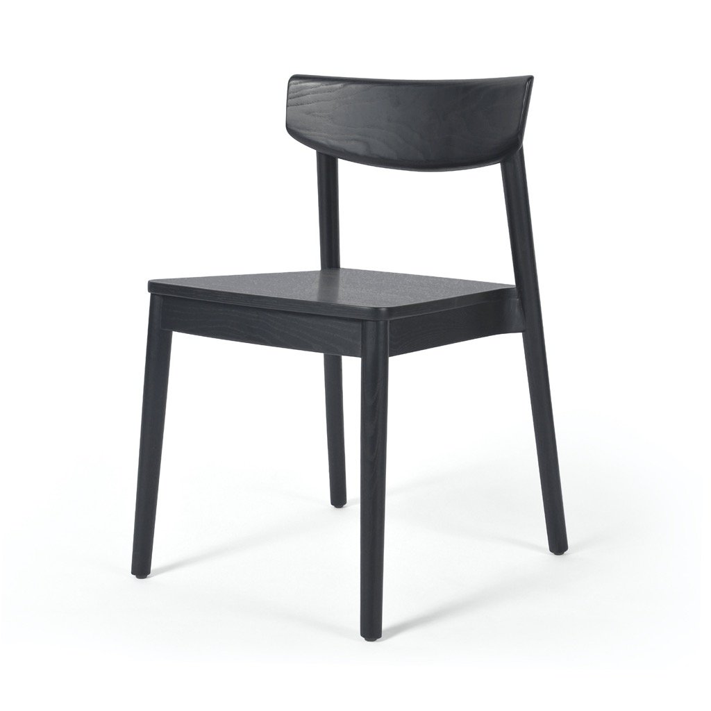 Maddie Dining Chair Black Ash