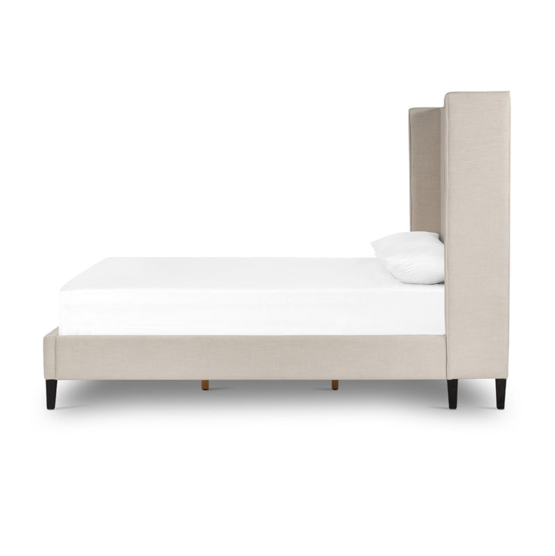 Madison Upholstered Bed - Cambric Ivory