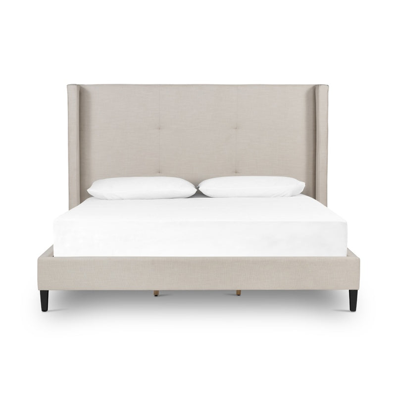 Madison Upholstered Bed - Cambric Ivory