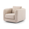 Malakai Swivel Chair Capri Oatmeal Angled View 231360-004
