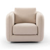 Four Hands Malakai Swivel Chair Capri Oatmeal Front View