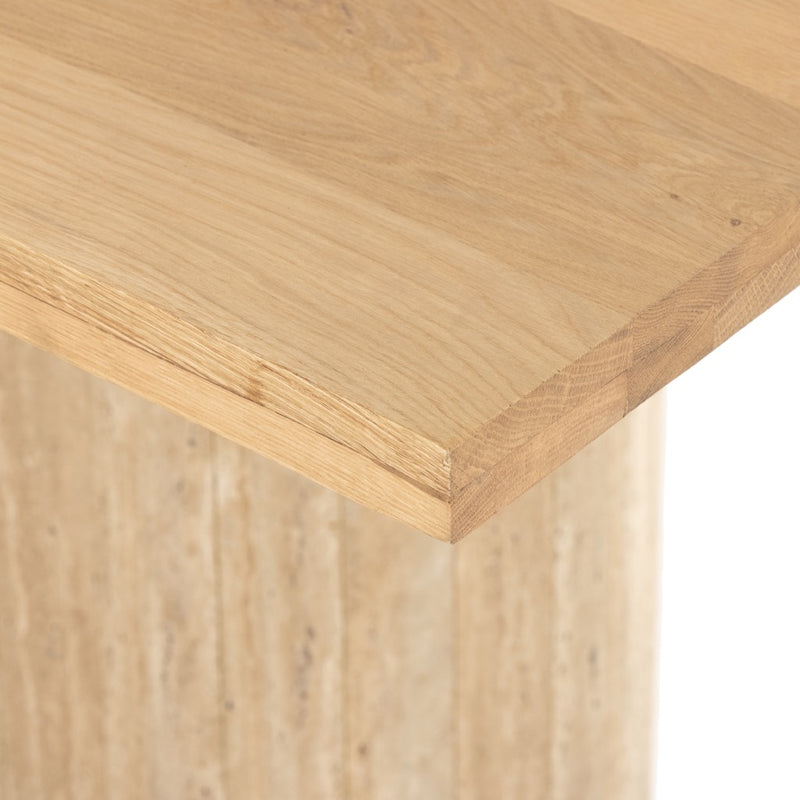 Malia Dining Table - Corner Detail