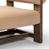 Four Hands Malta Chair Piermont Sand Solid Parawood Legs