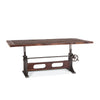 Manchester Adjustable Dining Table angled view