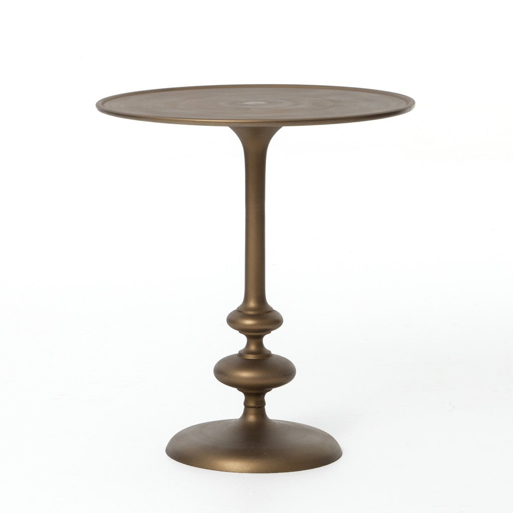 Marlow Matchstick Pedestal Table Four Hands