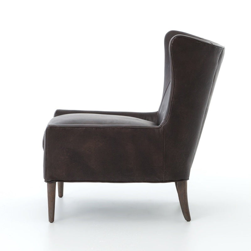 Marlow Wing Chair Side View