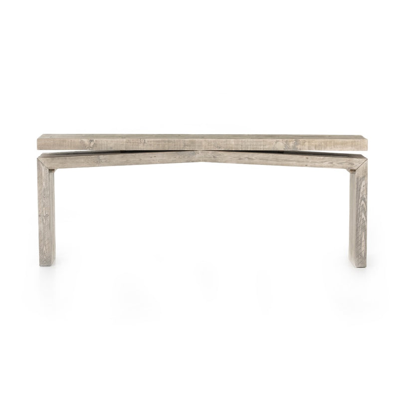 Matthes Console Table - Weathered Wheat