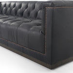 Maxx Sofa - Heirloom Black closeangled view right front