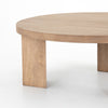 Mesa Coffee Table - Rounded Tabletop