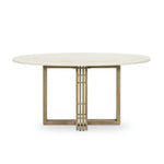 Mia Round Dining Table Side View