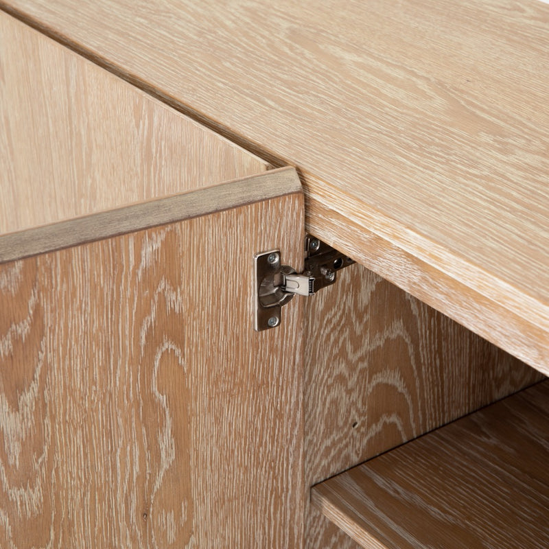 Washed Oak Sideboard Four Hands