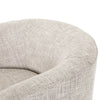 Grey Fabric Swivel Chair Four Hands