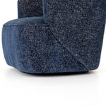 Four Hands Blue Swivel Chair