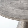 Silver Pedestal Bistro Table