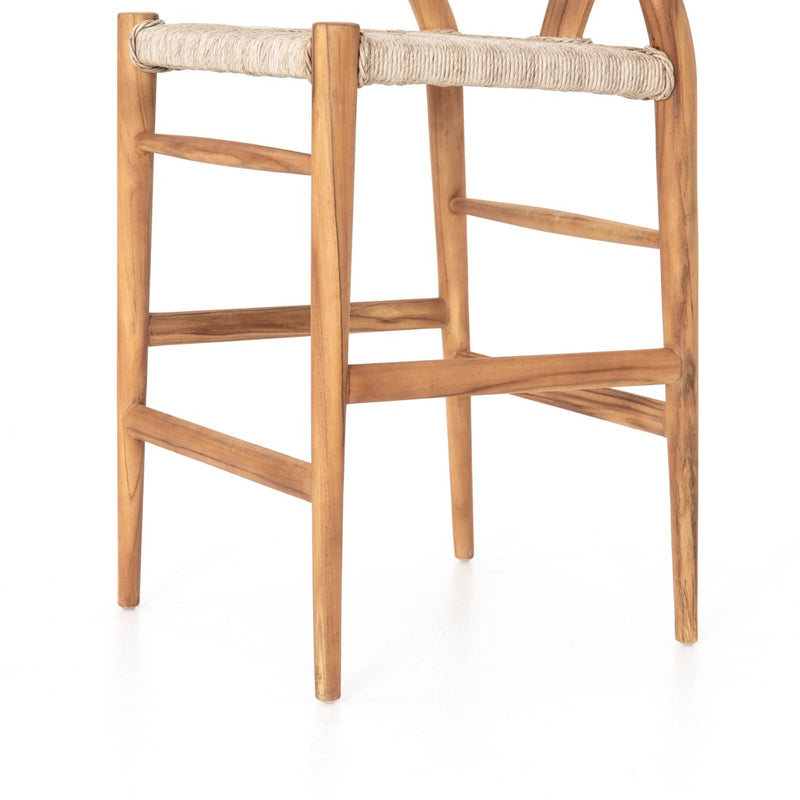 Muestra Teak Counter Stool Natural Legs 106917-010
