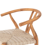 Muestra Teak Counter Stool Natural Armrest 106917-010
