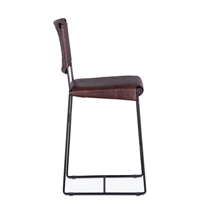 Leather Bar Stool