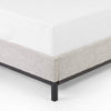 Newhall Bed - Plushtone Linen Iron Base