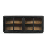 Distressed Black Sideboard