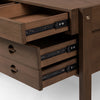 Four Hands Oakley Desk Dark Toasted Oak Hardware