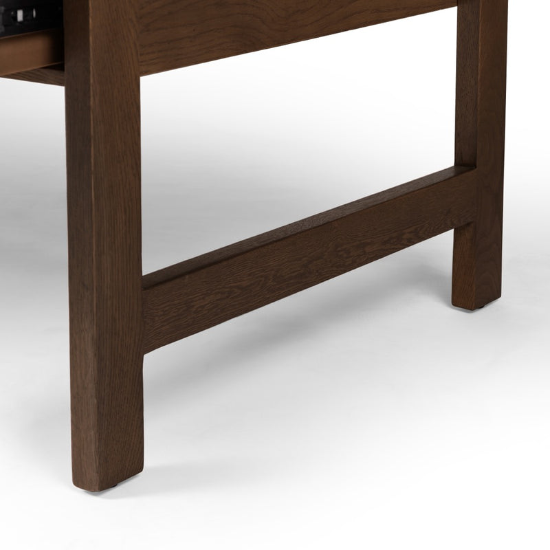 Oakley Desk Dark Toasted Oak Legs Four Hands