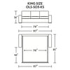 Olson King Size Sleeper Sofa